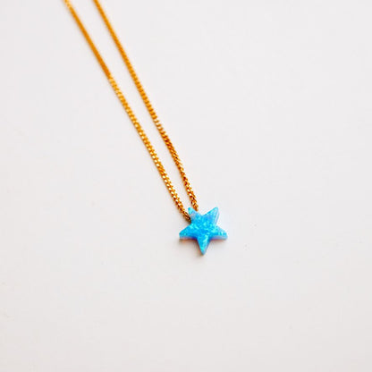 Opalite Star Necklace