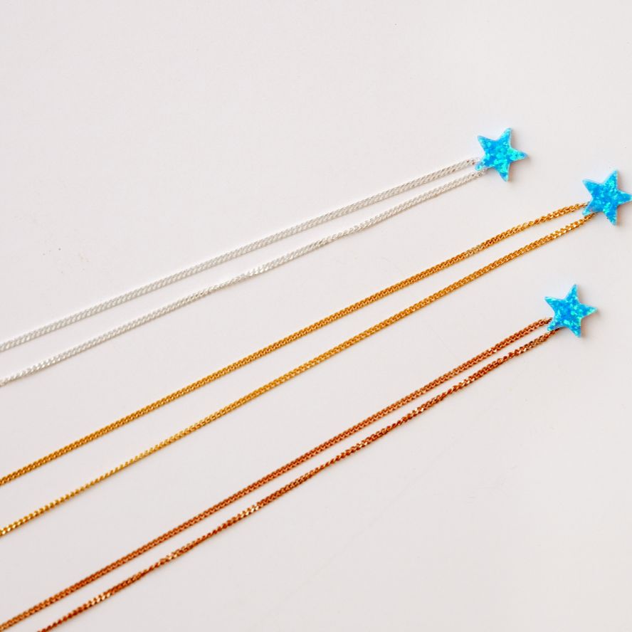 Opalite Star Necklace