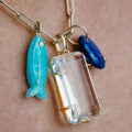 Extra Large Clear Quartz Pendant