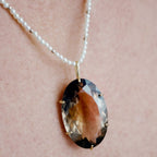 Extra Large Smoky Quartz Pendant