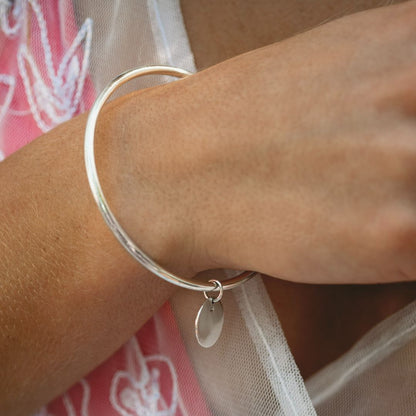 Silver Dangle bangle