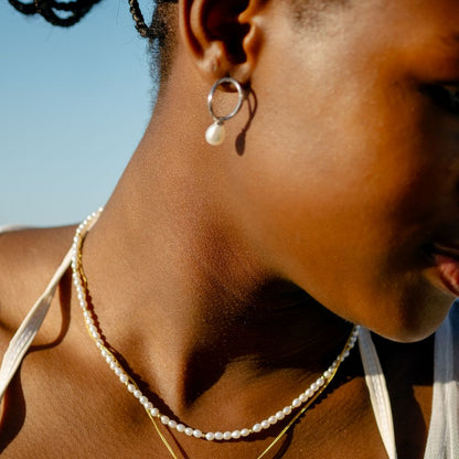 Oh! So Pearl Stud Earrings