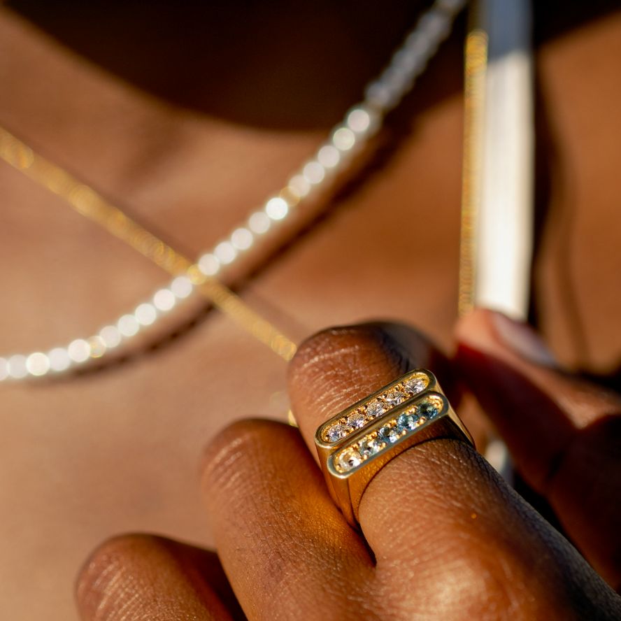 Birthstone BLING Ring