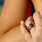 Star Struck Birthstone Ring