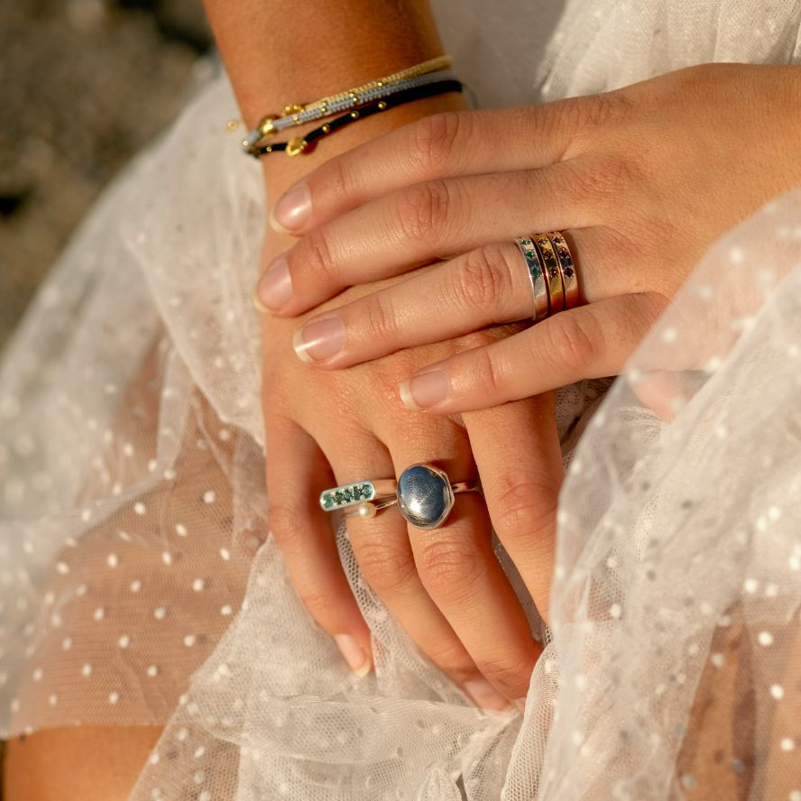 Star Struck Birthstone Ring