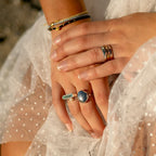 Star Struck Birthstone Ring