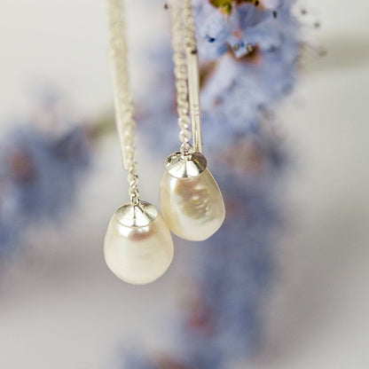 Pearl Dangle Earrings