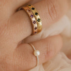 Star Struck Birthstone Ring