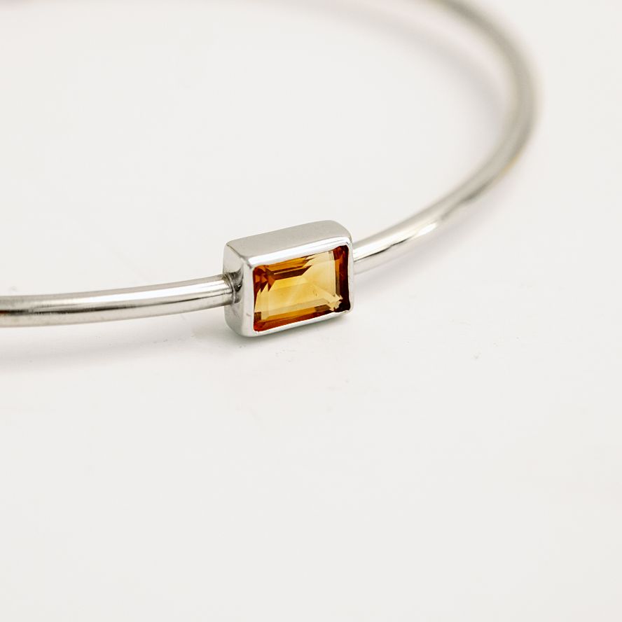 Birthstone Bangle Citrine