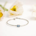 Birthstone Bangle Tanzanite