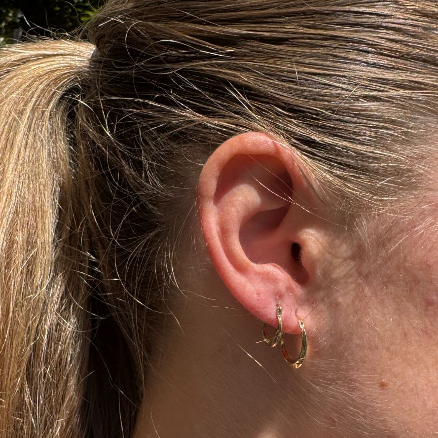 Only Once Large Hoops