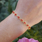 Lacey Gemstone Bracelet