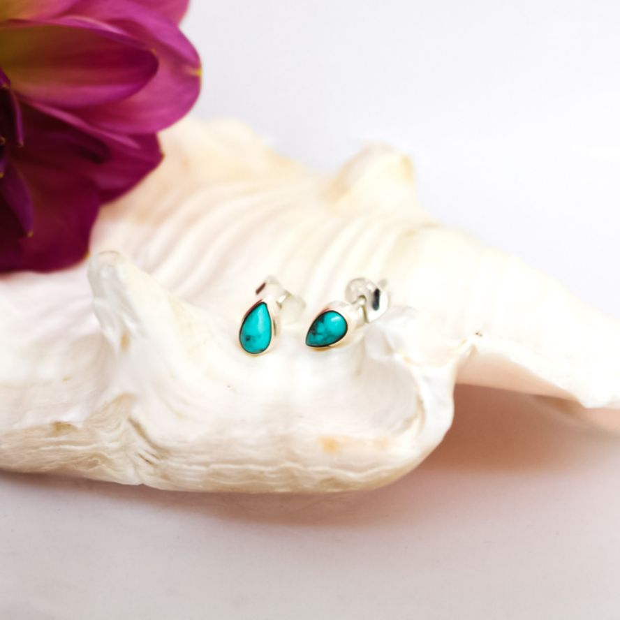 Pear Shaped Studs