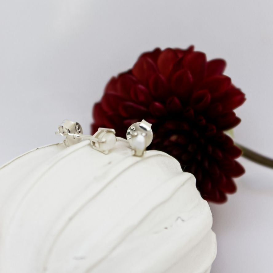 Oval Four Claw Studs