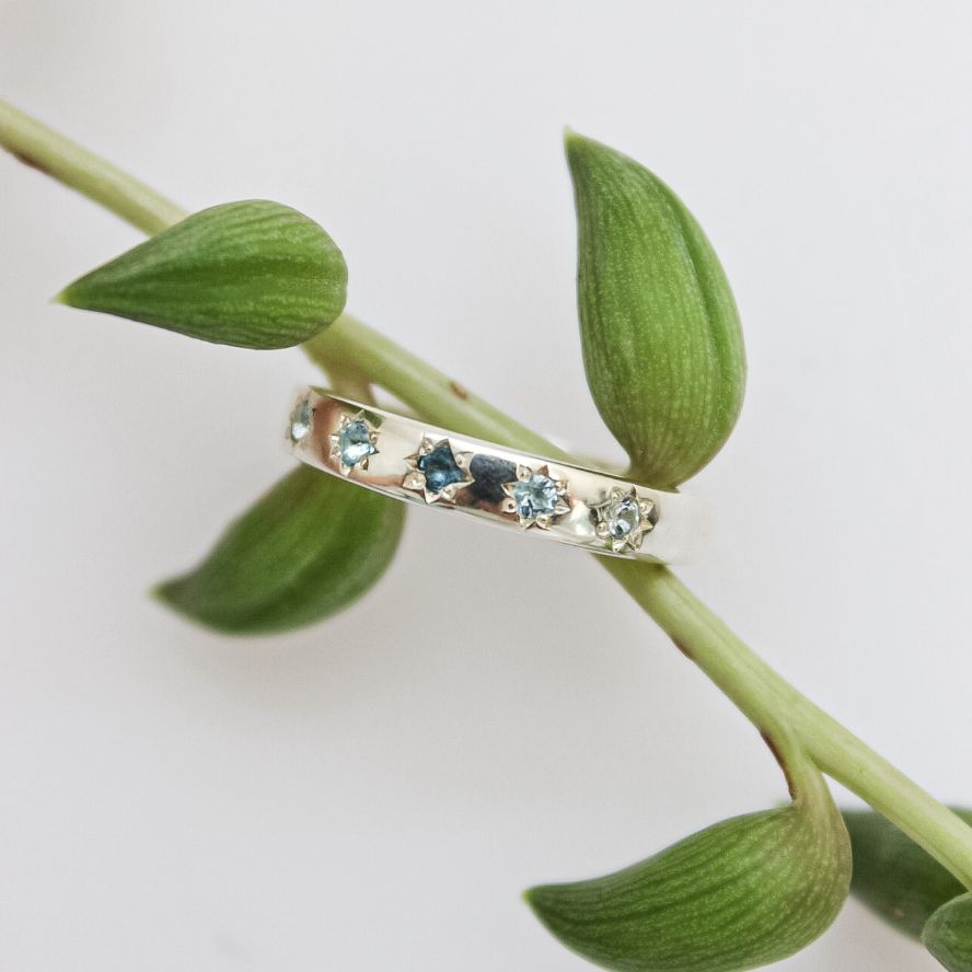 Star Struck Birthstone Ring