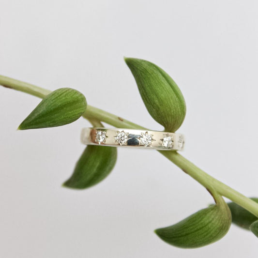Star Struck Birthstone Ring