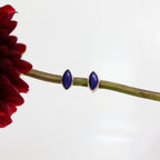 Marquis Cut Stud Earrings