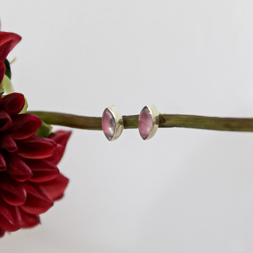 Marquis Cut Stud Earrings