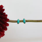 Marquis Cut Stud Earrings