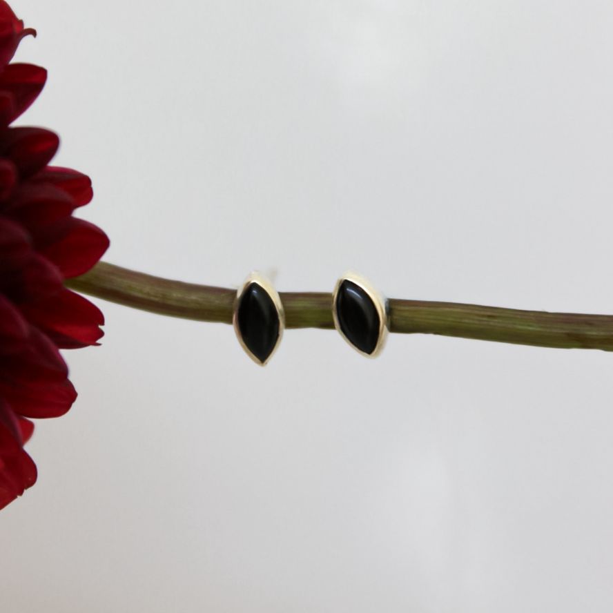 Marquis Cut Stud Earrings
