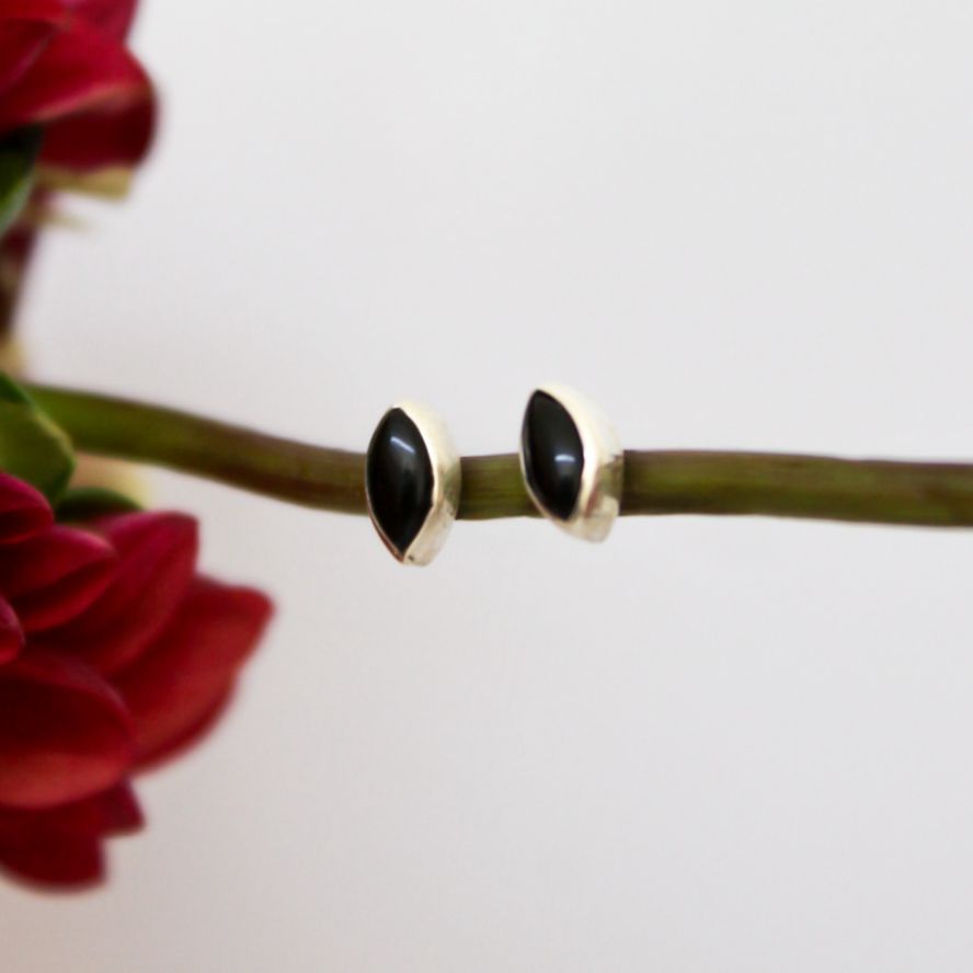 Marquis Cut Stud Earrings
