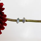 Marquis Cut Stud Earrings