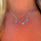 Opalite Heart Necklace