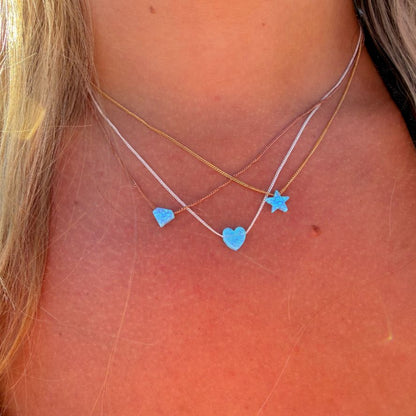 Opalite Star Necklace