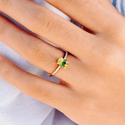 Treasure Me Bling Peridot Ring