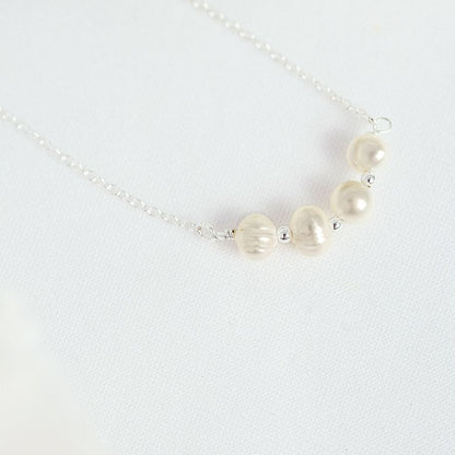 Quattro Pearl Necklace