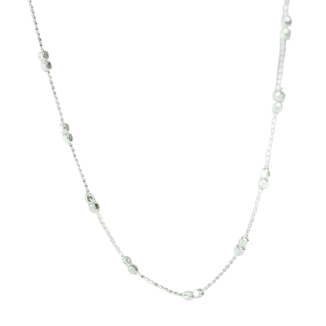 Square Bead Necklace