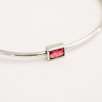 Birthstone Bangle Ruby
