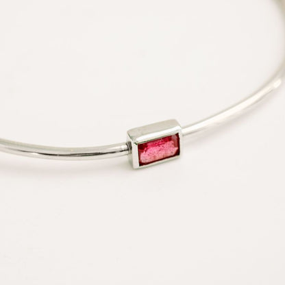 Birthstone Bangle Ruby