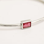 Birthstone Bangle Ruby