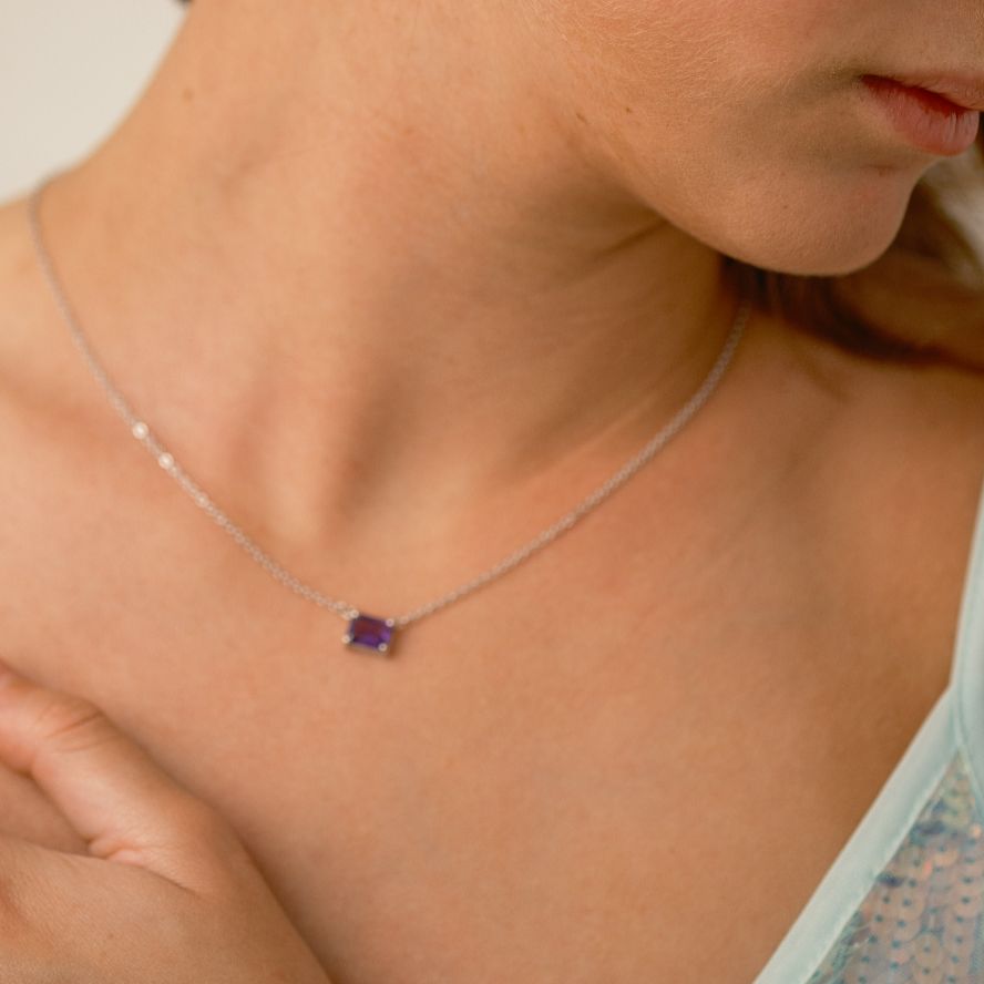 Birthstone Amethyst Necklace