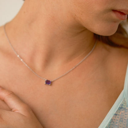 Birthstone Amethyst Necklace
