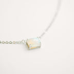 Birthstone Opal Necklace