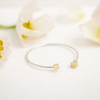 Birthstone Twin Cuff Ethiopian Opal