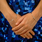 Birthstone Bangle Clear Quartz