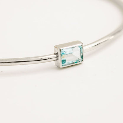 Birthstone Bangle Topaz