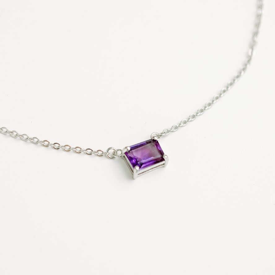 Birthstone Amethyst Necklace