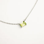 Birthstone Peridot Necklace