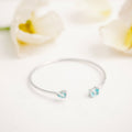 Birthstone Twin Cuff Topaz