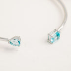 Birthstone Twin Cuff Topaz