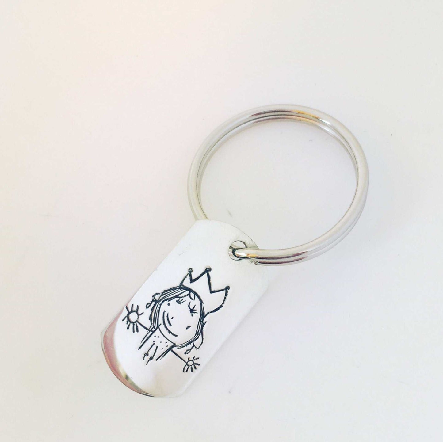 Kid's Drawing Keyring