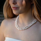 Double Strand Rainbow Pearls