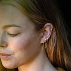 Cubic Zirconia Hoops