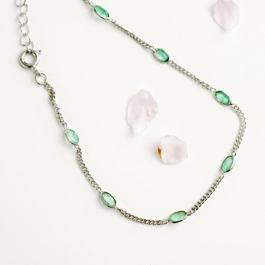Birthstone Emerald BLING Bracelet