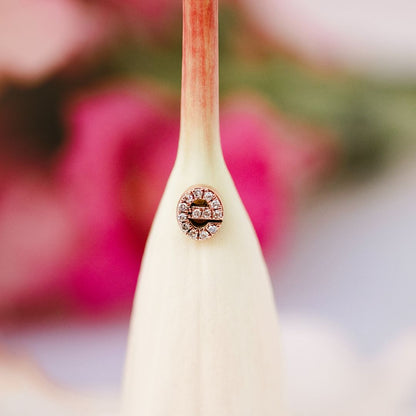 Initial Stud Earring