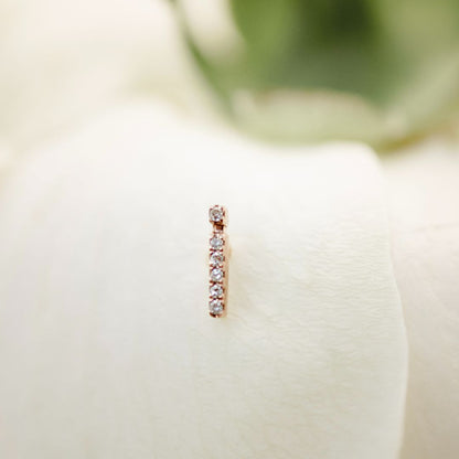 Initial Stud Earring